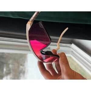 Oakley Prizm Road Matte White Sunglasses